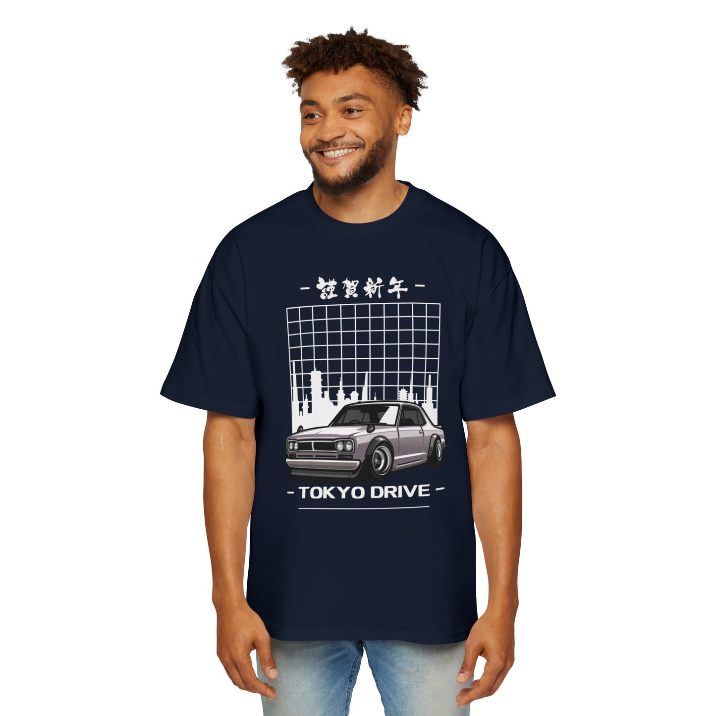 TOKYO DRIVE Men's Heavy Oversized Tee