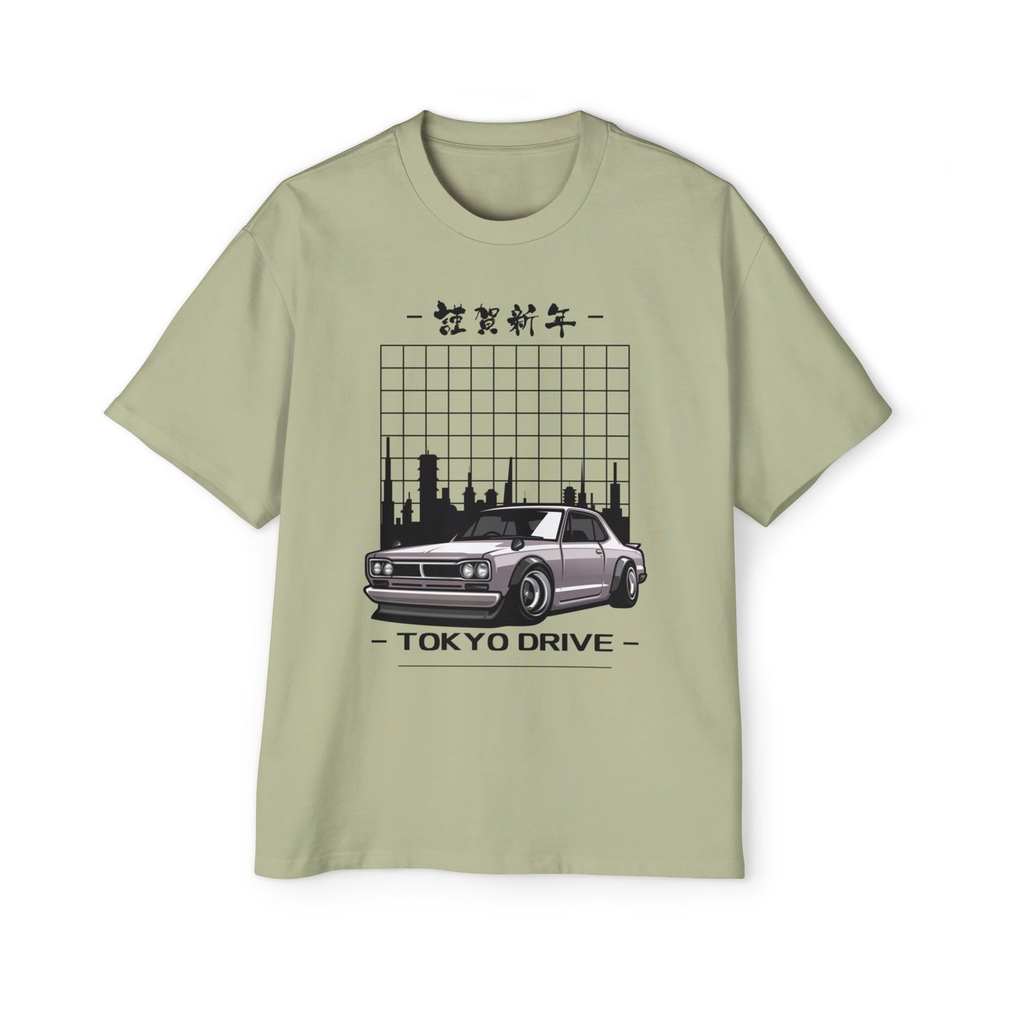 TOKYO DRIVE Men's Heavy Oversized Tee