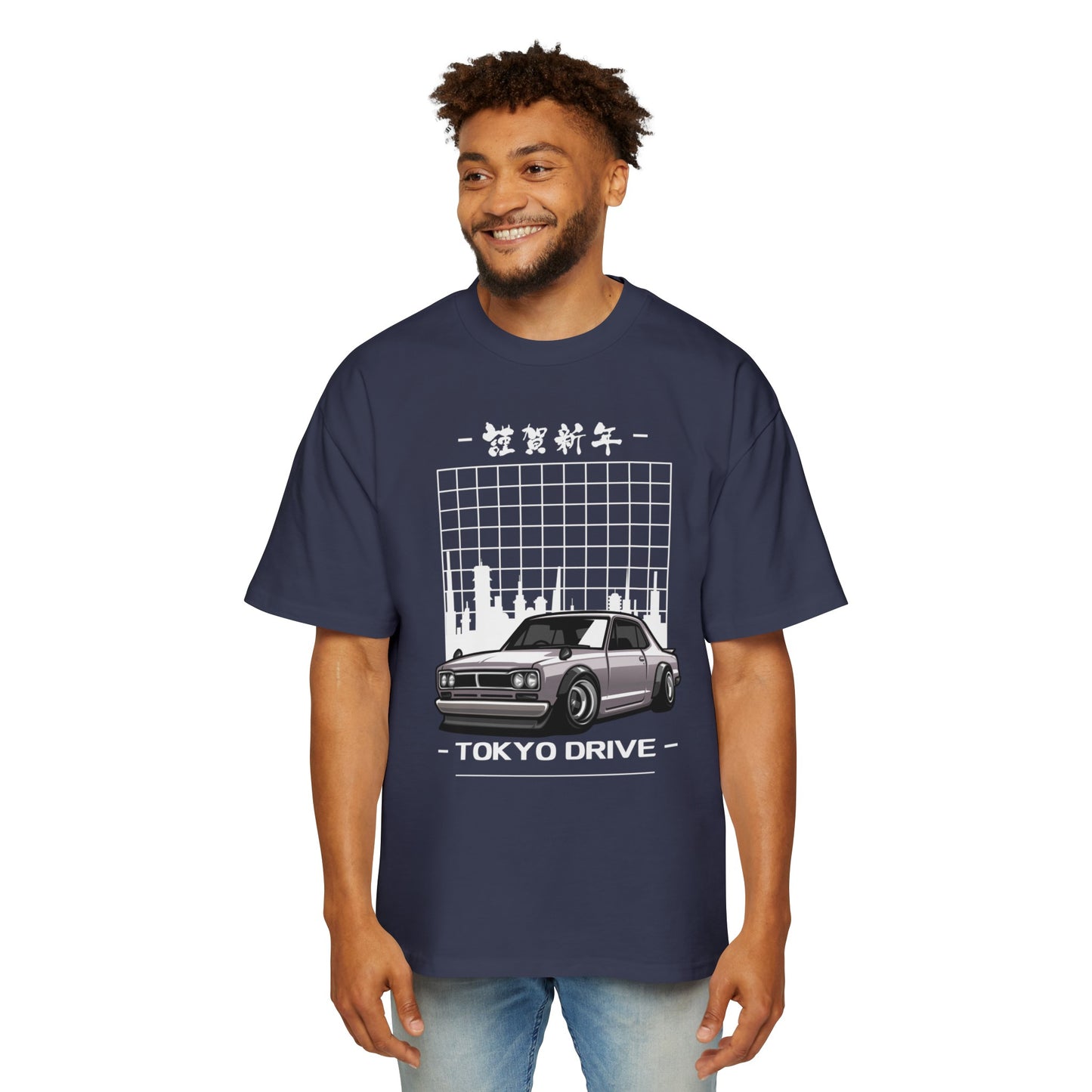 TOKYO DRIVE Men's Heavy Oversized Tee