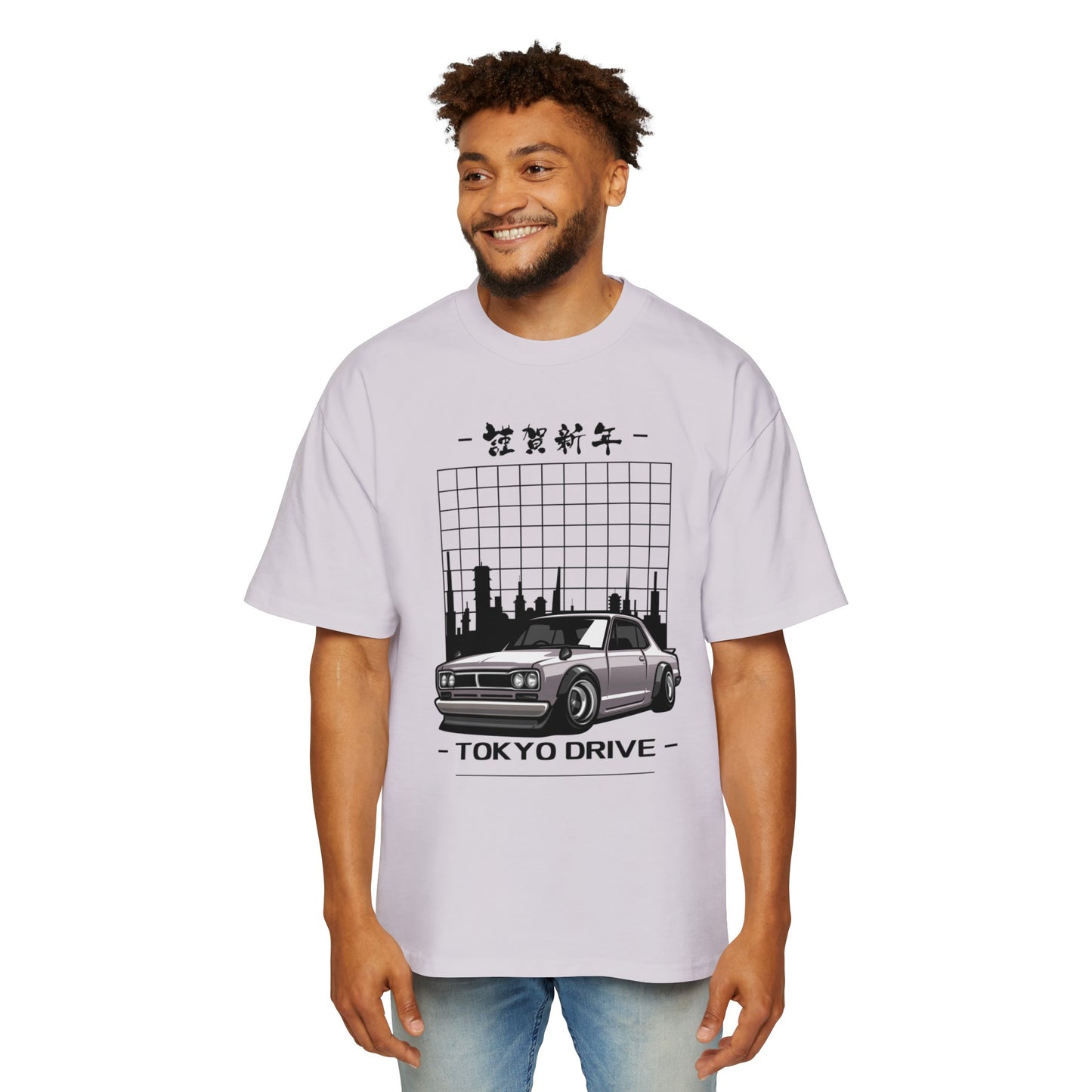 TOKYO DRIVE Men's Heavy Oversized Tee