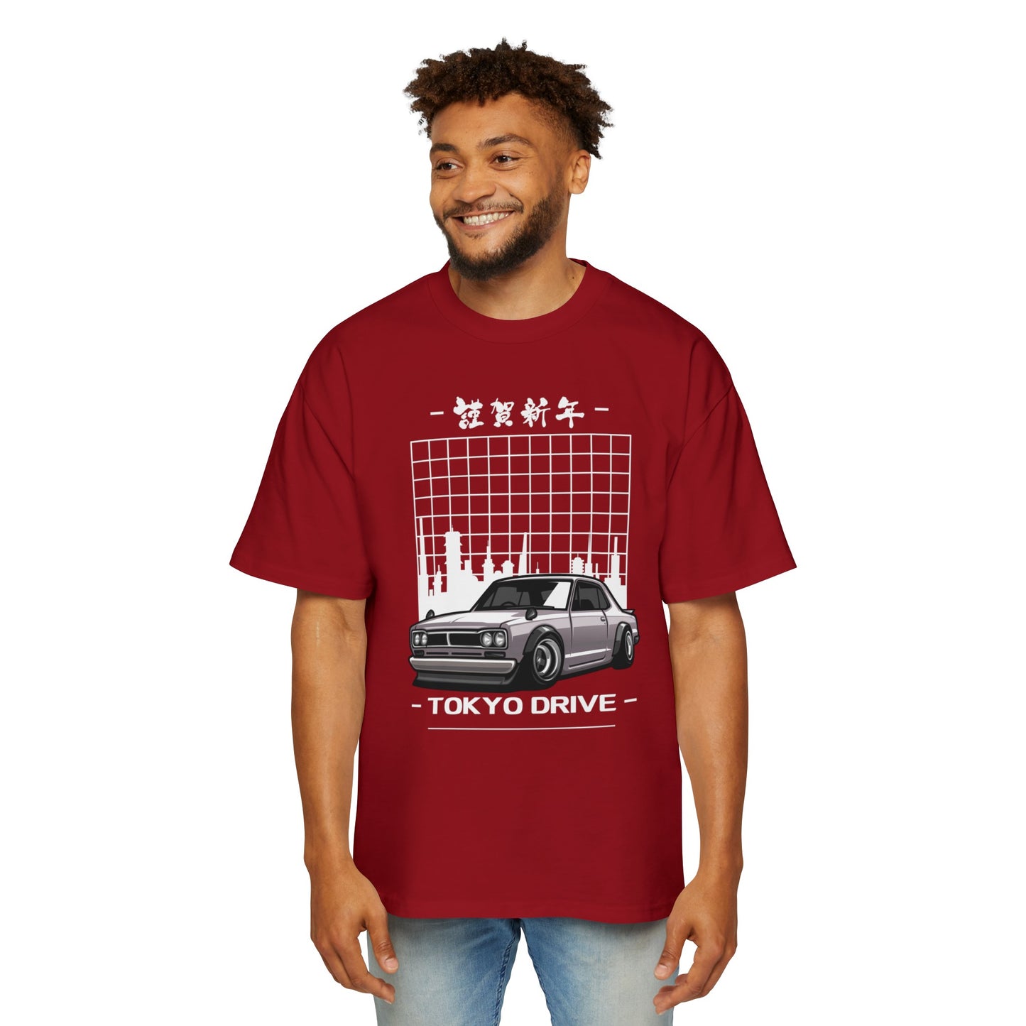 TOKYO DRIVE Men's Heavy Oversized Tee