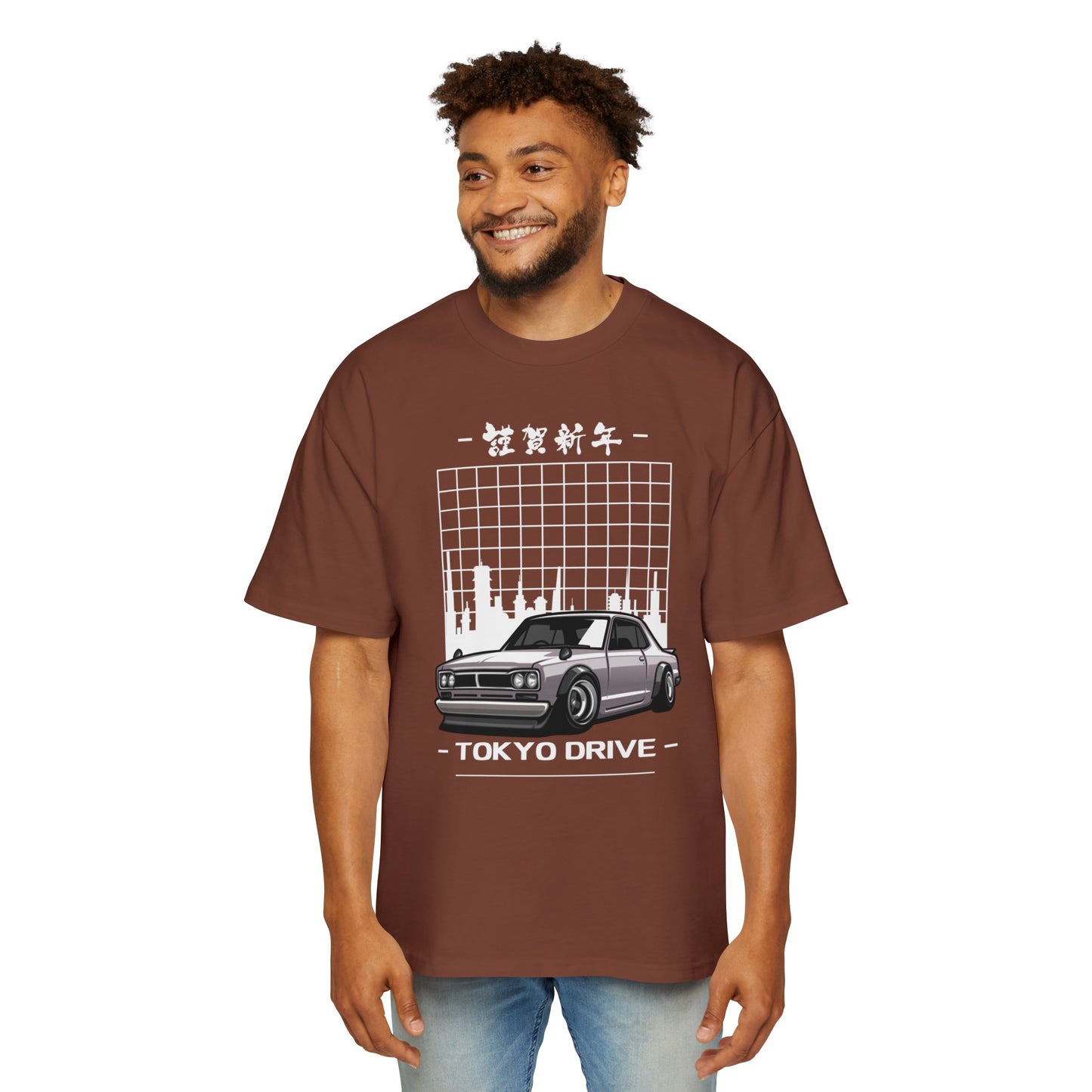 TOKYO DRIVE Men's Heavy Oversized Tee