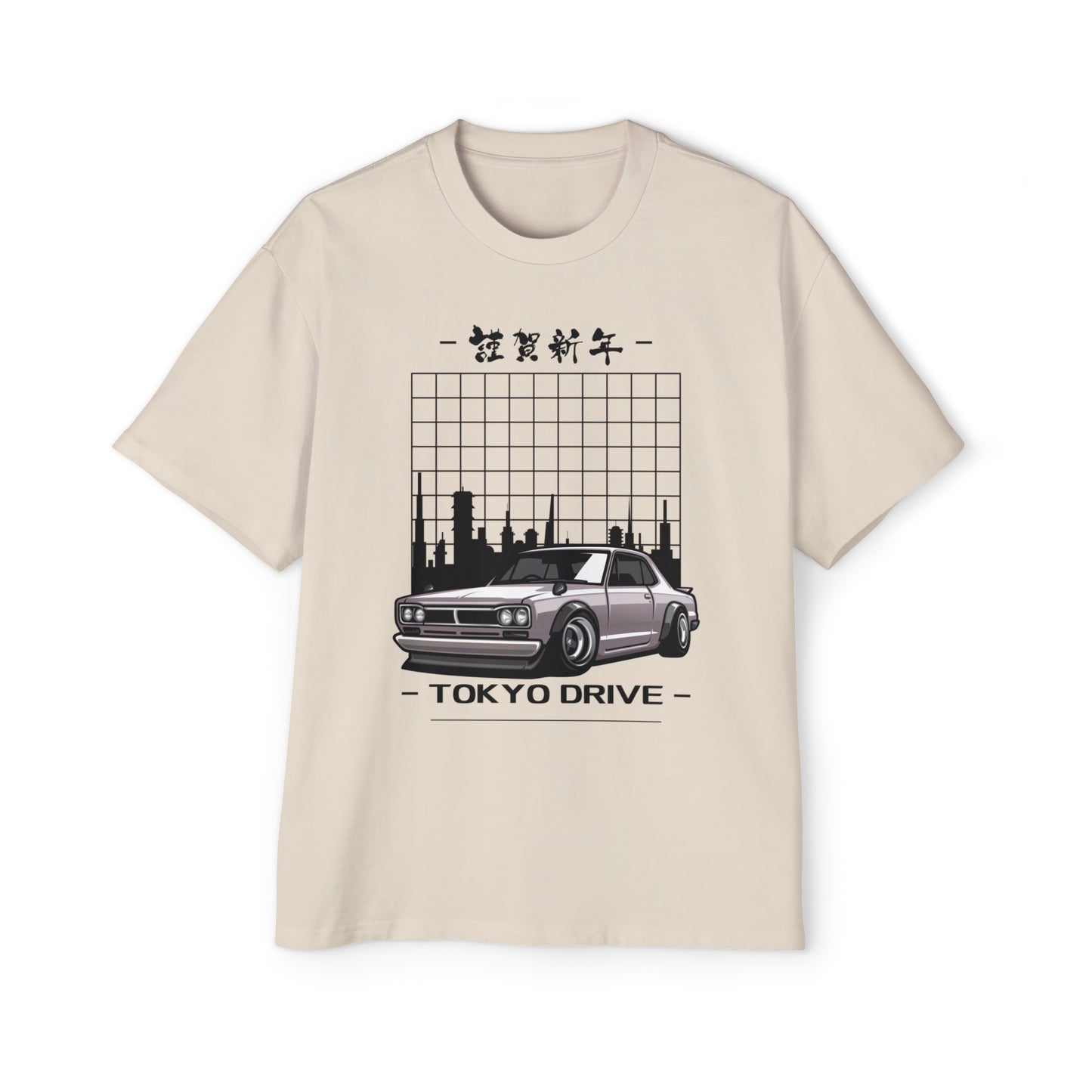 TOKYO DRIVE Men's Heavy Oversized Tee